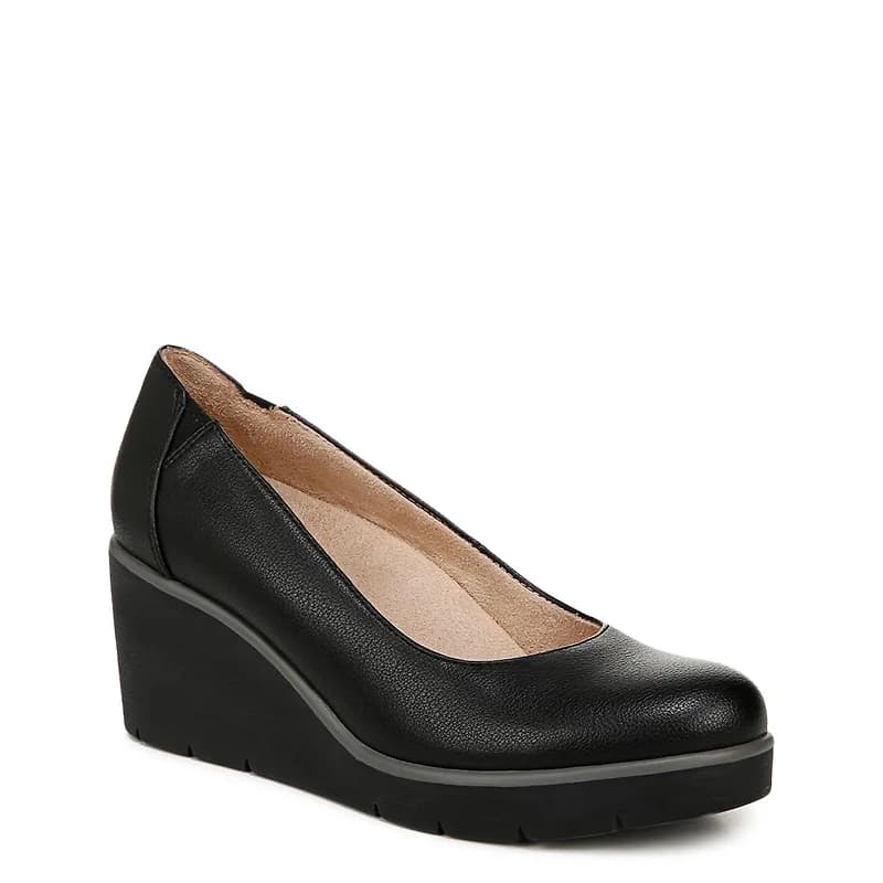 Women's About Time Wide Width Wedge Pump