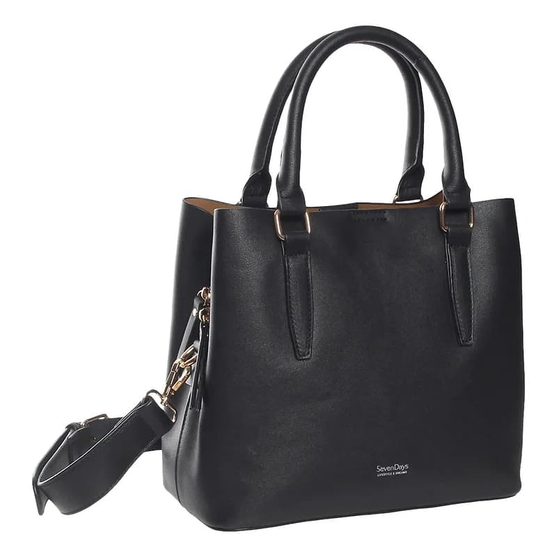 Triple Compartment Satchel