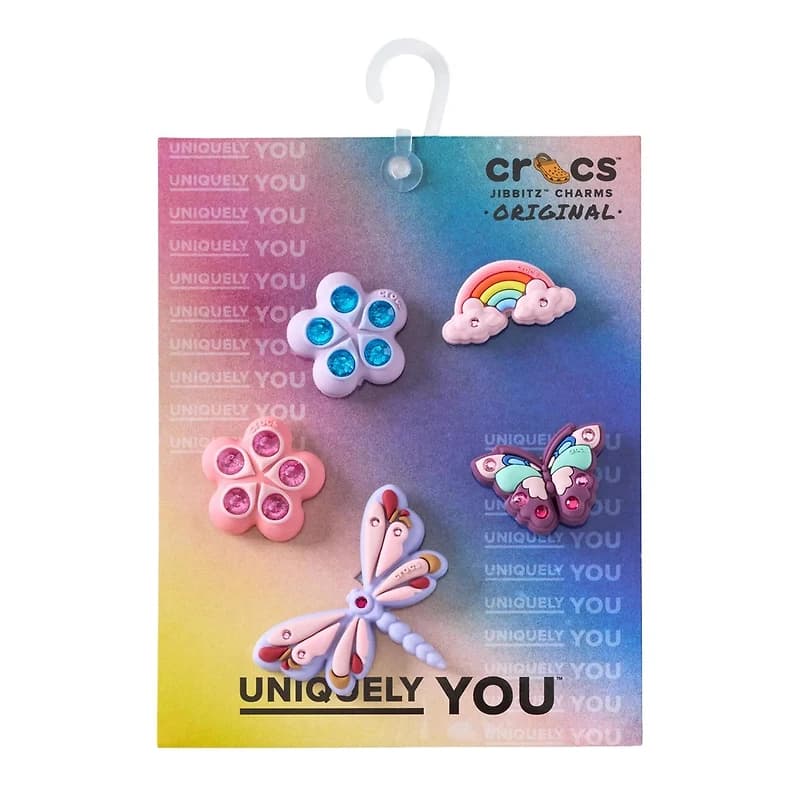 Magical Garden Bug Jibbitz Set - 5 Pack