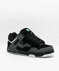 DVS Enduro Heir Black, Charcoal & Turquoise Skate Shoes